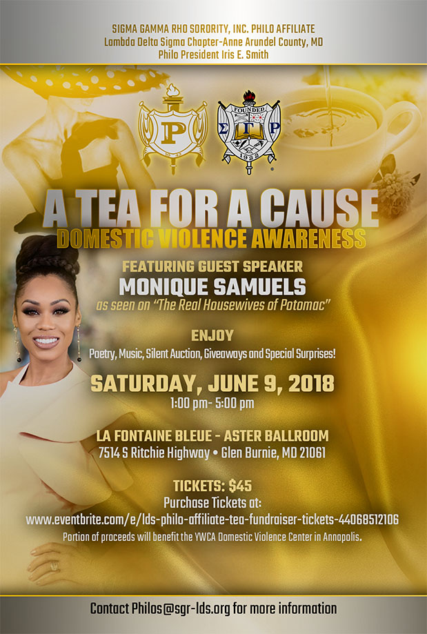 A Tea For A Cause: Domestic Violence Awareness